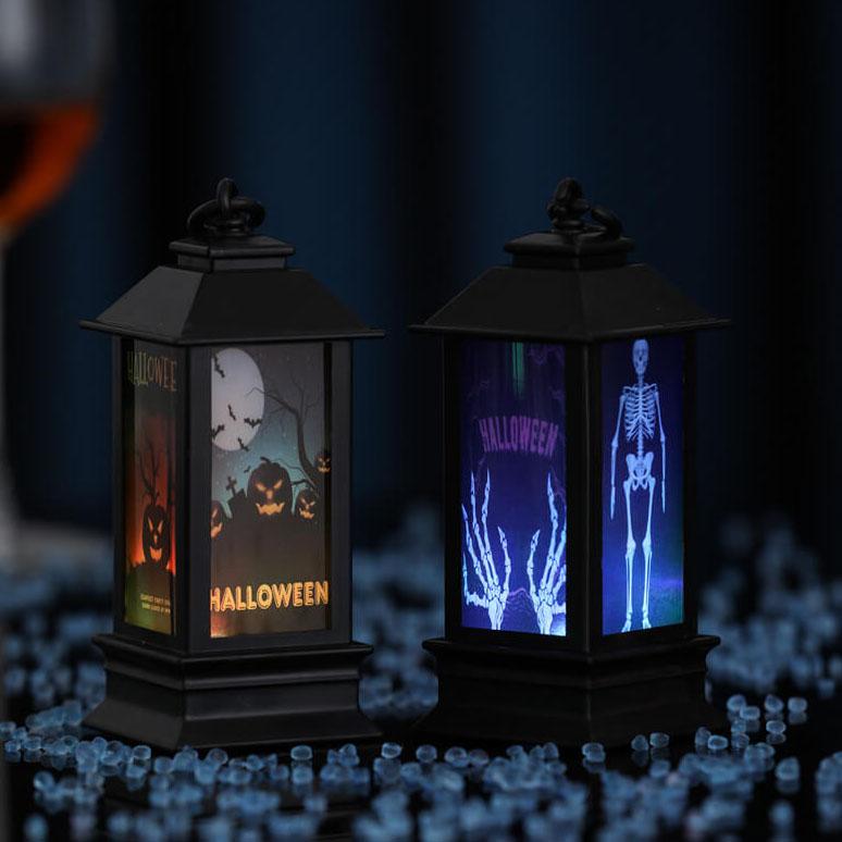 Halloween Glowing Oil Ornament Table Lamp