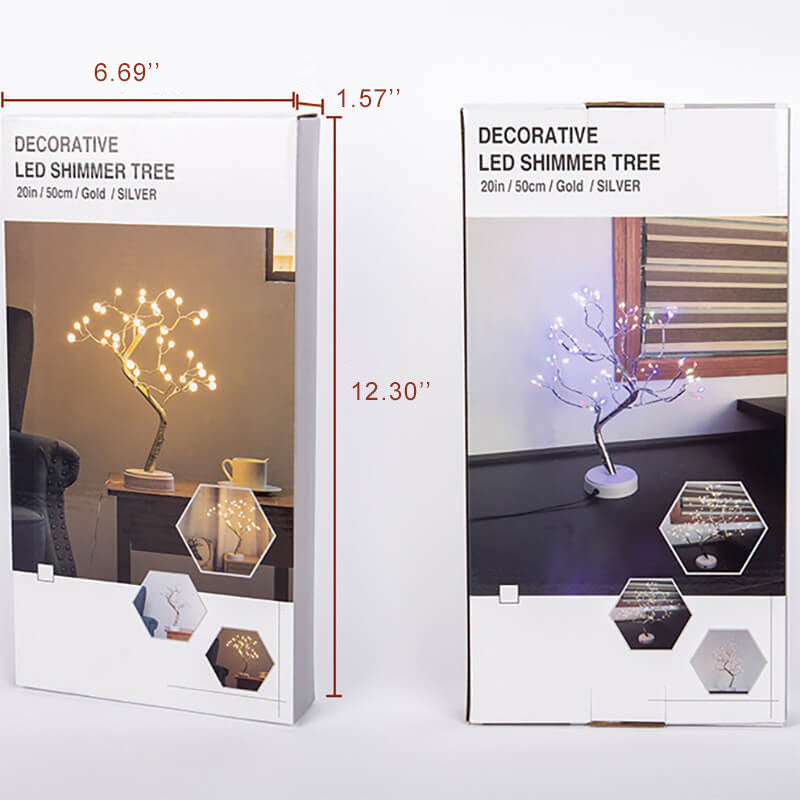 Bonsai Tree Plum Blossom Table Lamp