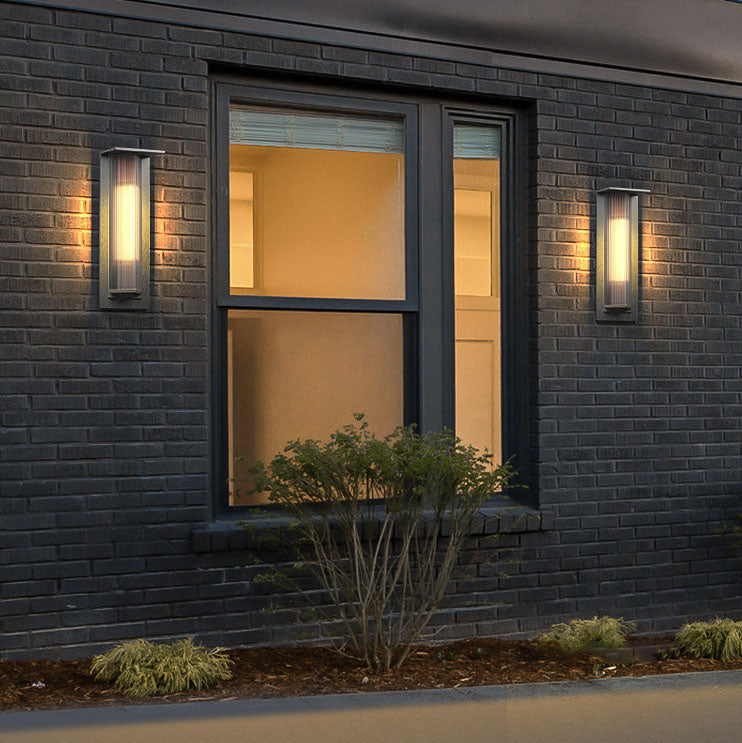 Aluminum Glass Outdoor Light