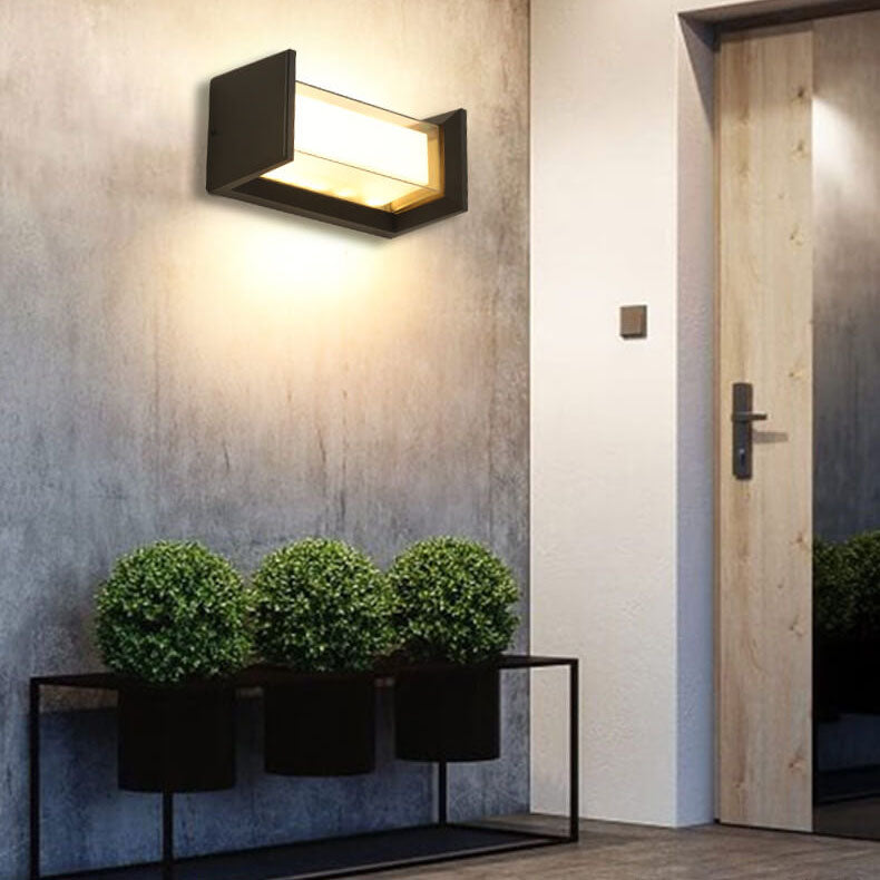 Rectangular Outdoor Light