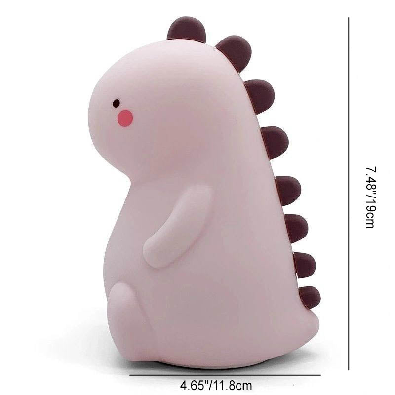 Cartoon Dinosaur Silicone ABS Table Lamp