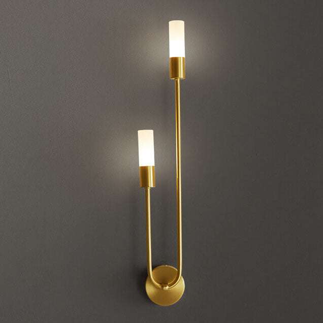 U-Shaped 2-Light Wall Lamp