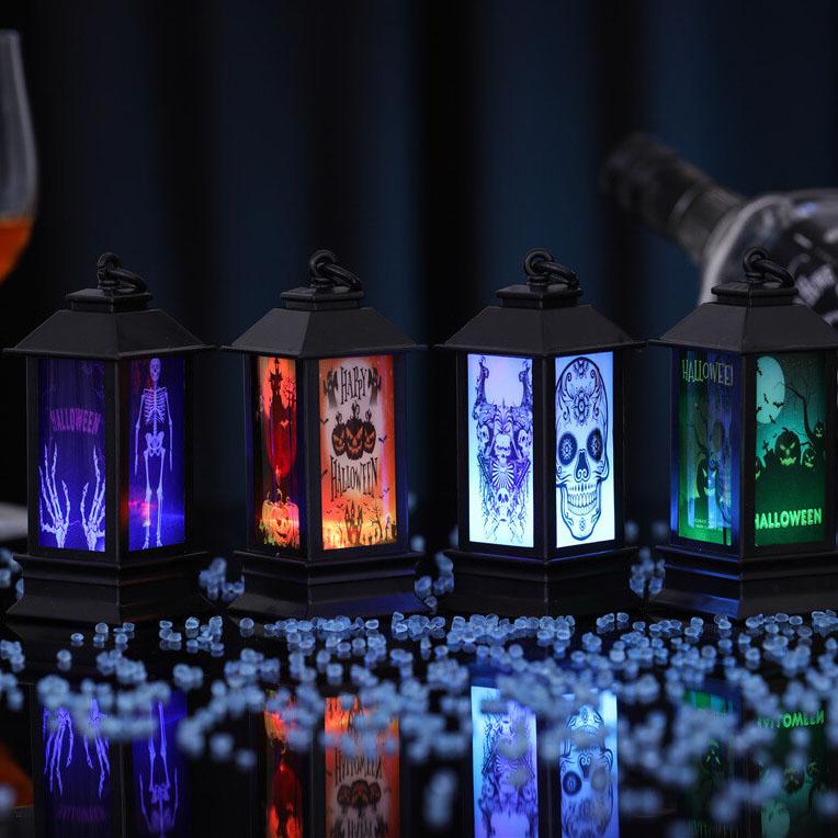 Halloween Glowing Oil Ornament Table Lamp