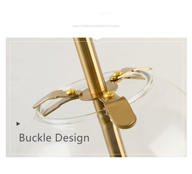 Cylinder Clear Glass Living Wall Lamp
