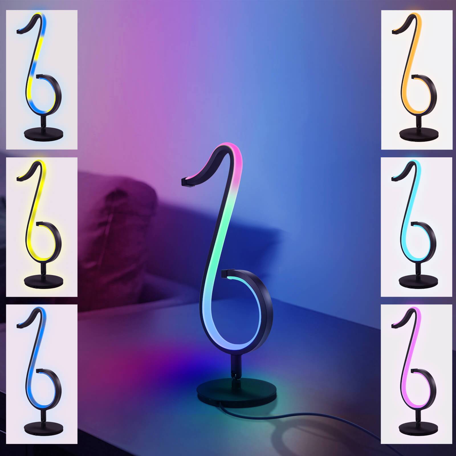 Creative Note Night Table Lamp