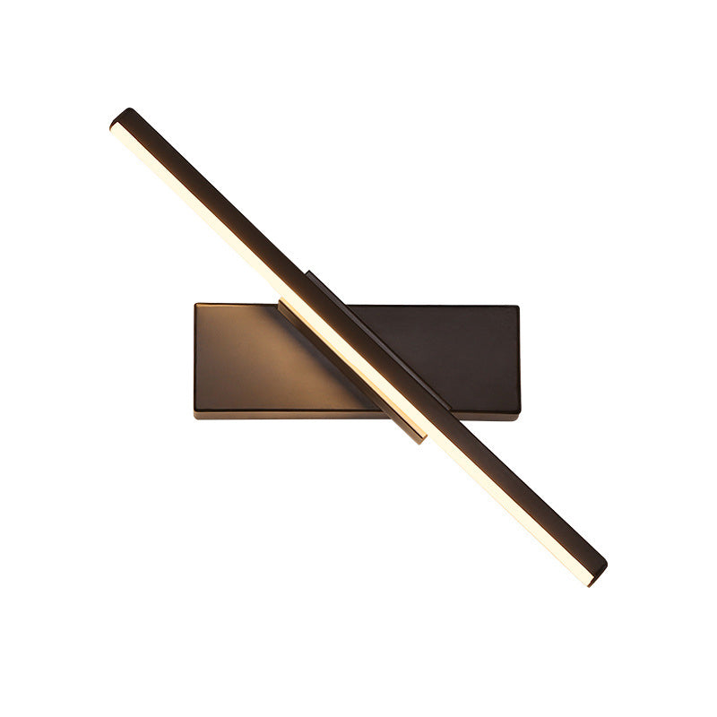 Iron Long Bar Design Wall Lamp