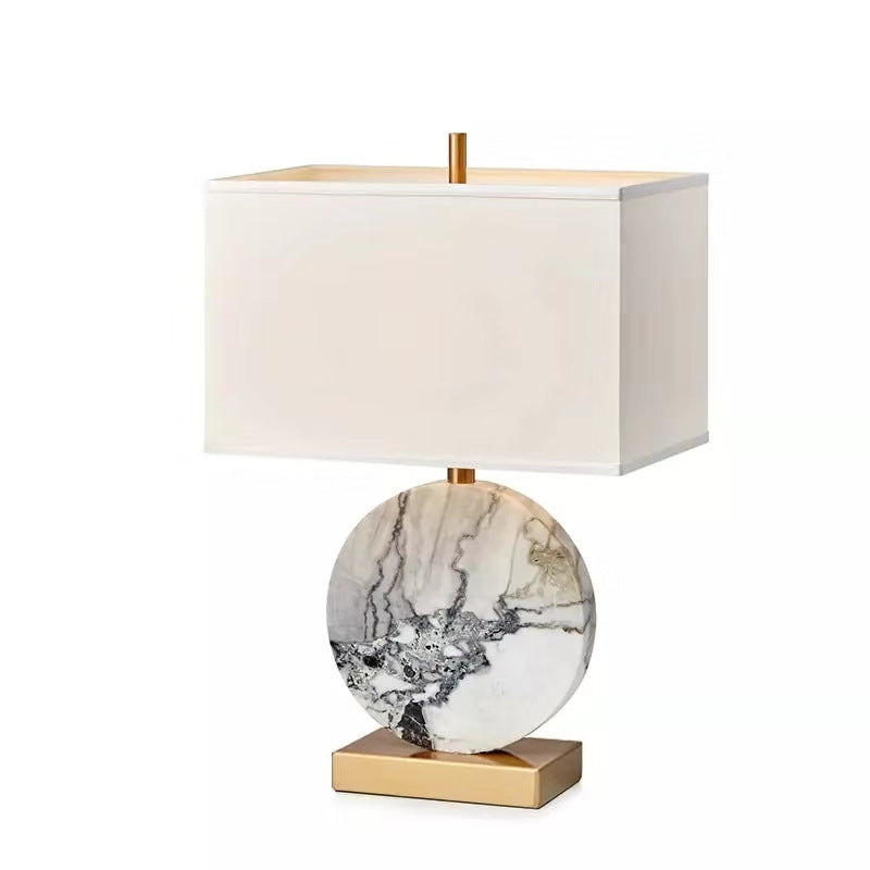 Marble Texture Table Lamp