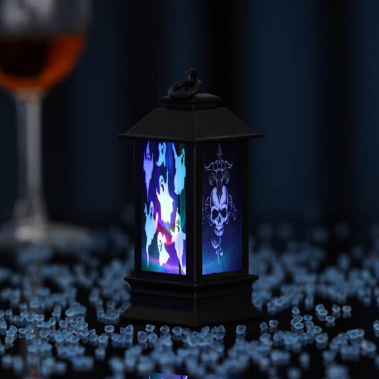 Halloween Glowing Oil Ornament Table Lamp