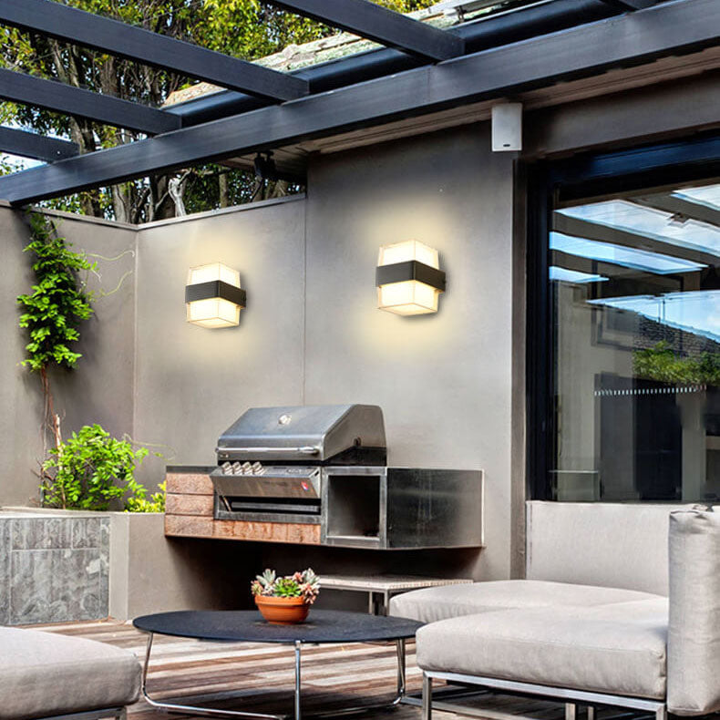 Square Outdoor Light