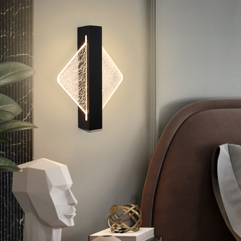 Acrylic Crack Design Wall Lamp