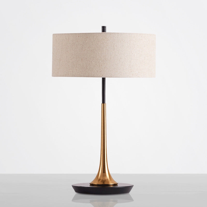 Column Fabric Table Lamp