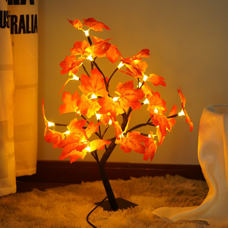 Maple Leaf 24 Lights 24-Light Table Lamp