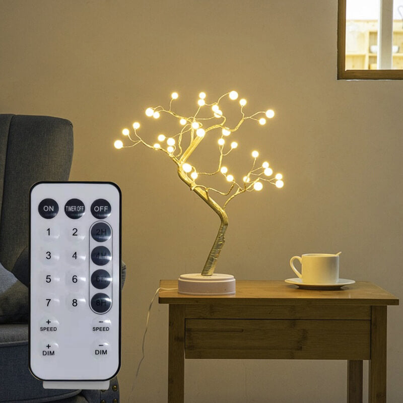 36 Pearl Small Tree 36-Light Table Lamp