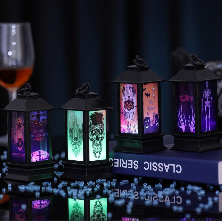 Halloween Glowing Oil Ornament Table Lamp