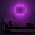 RGB Square Shape Aluminum Wall Lamp
