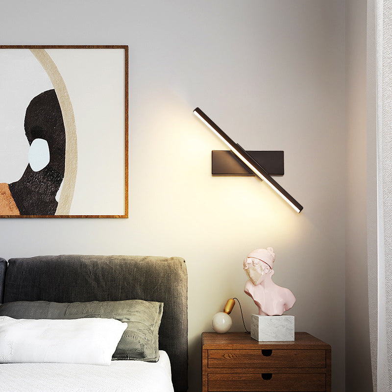 Iron Long Bar Design Wall Lamp