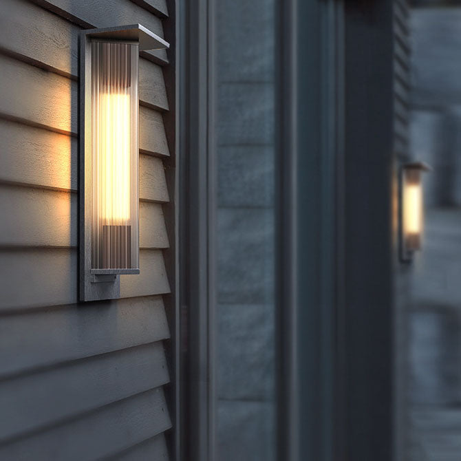 Aluminum Glass Outdoor Light