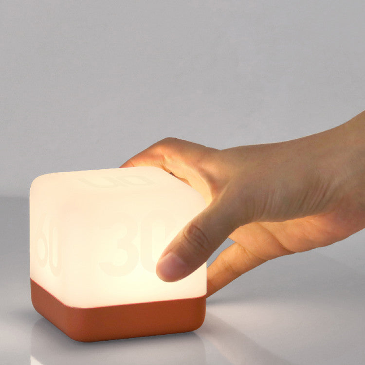 Magic Cube Turn Timer Table Lamp