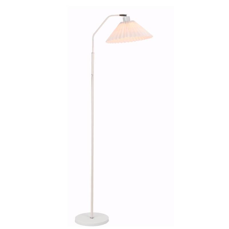 Minimalist Fabric Pleated Shade Floor Lamp