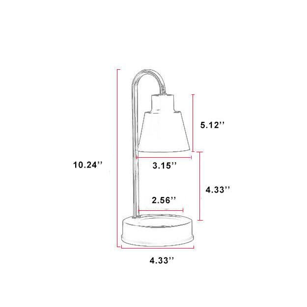Aroma Candle Metal Dome Table Lamp