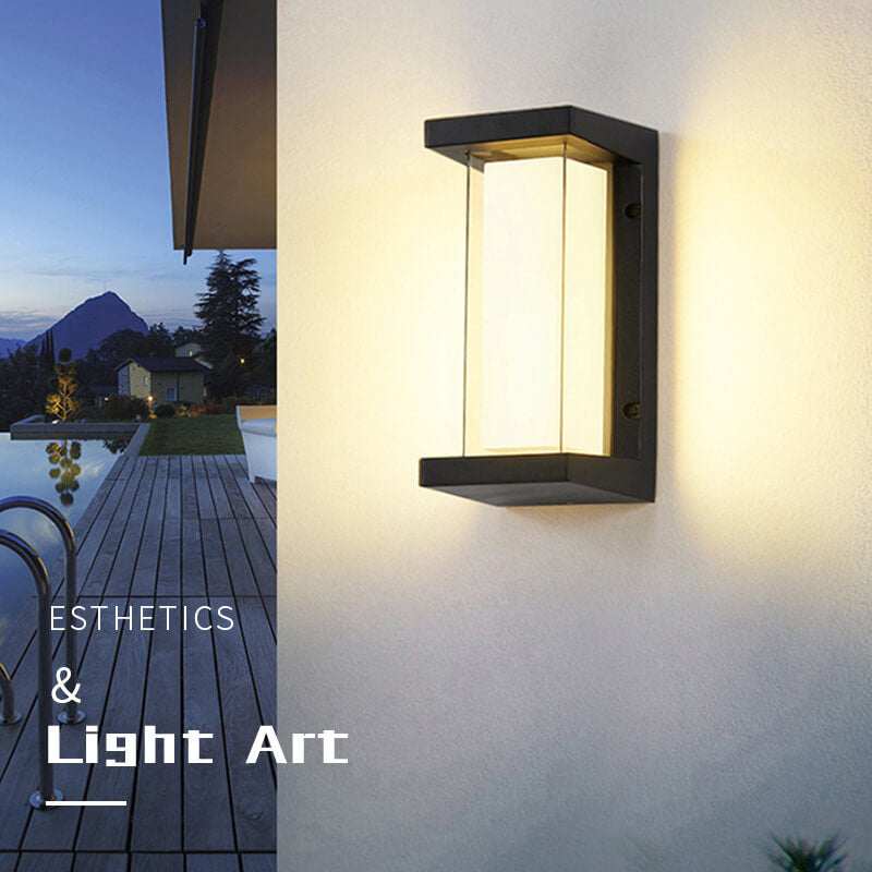 Rectangular Outdoor Light