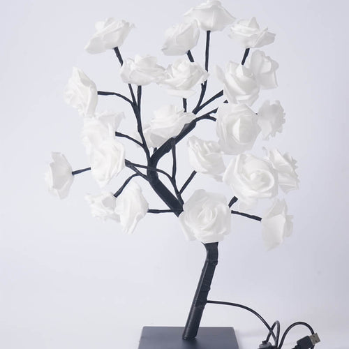 24 Simulation Rose Tree 24-Light Table Lamp