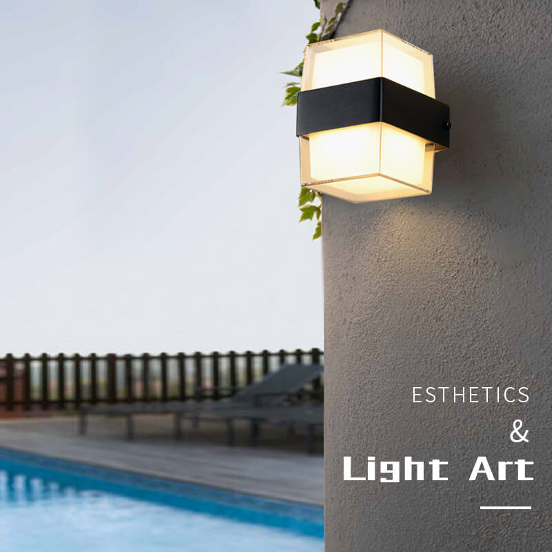 Square Outdoor Light