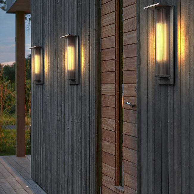 Aluminum Glass Outdoor Light