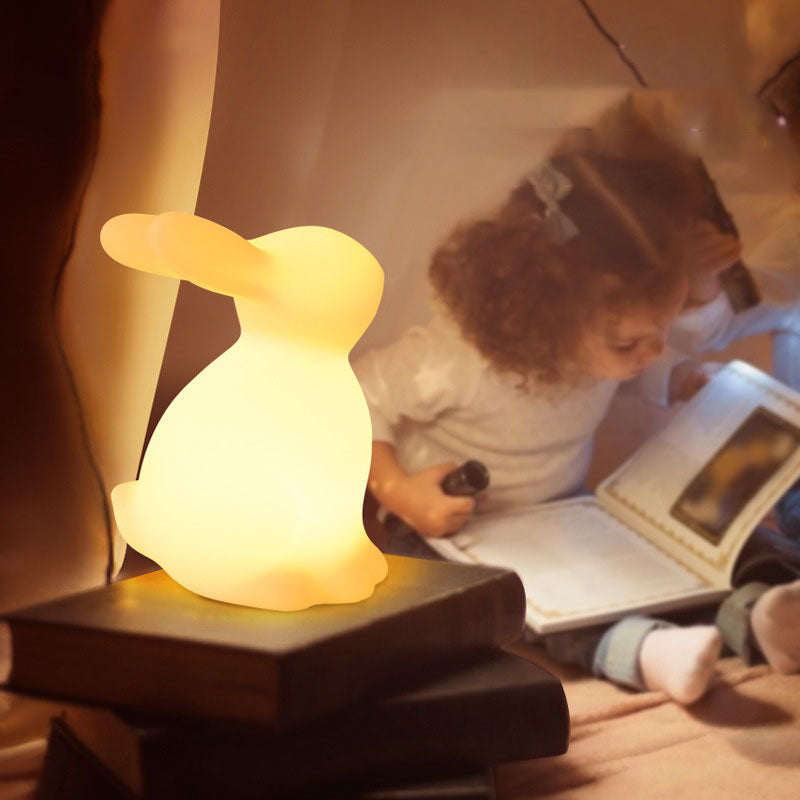 Rabbit PE Bedroom Table Lamp