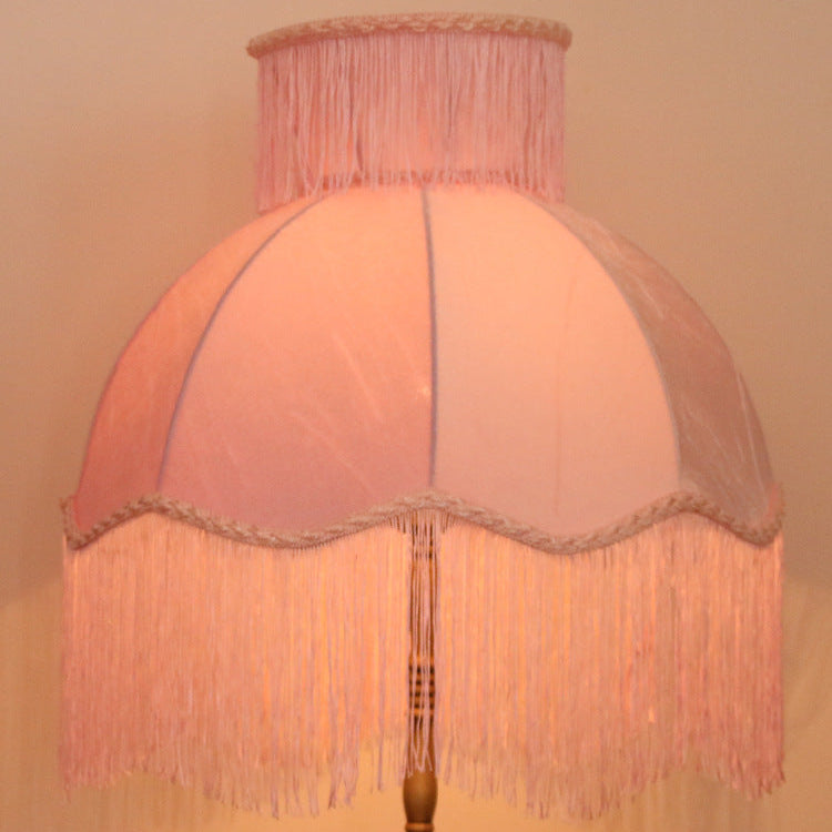 Traditional Vintage Cylinder Semicircle Floor Lamp