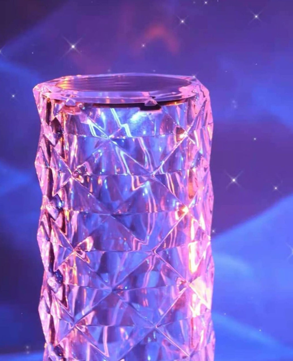 Rose Petal Remote Control Table Lamp