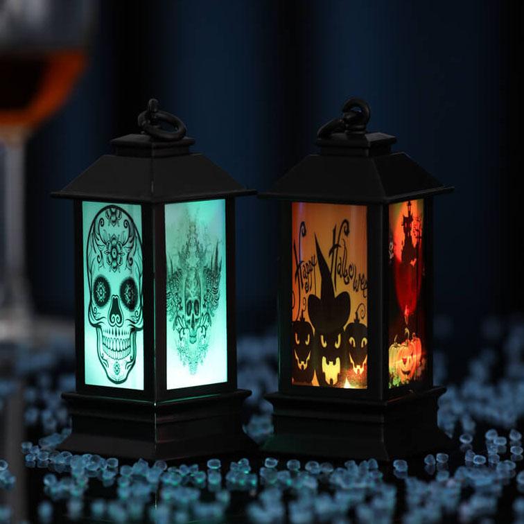 Halloween Glowing Oil Ornament Table Lamp
