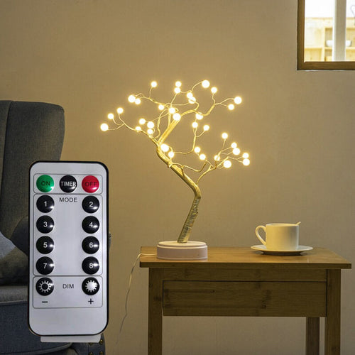 36 Pearl Small Tree 36-Light Table Lamp