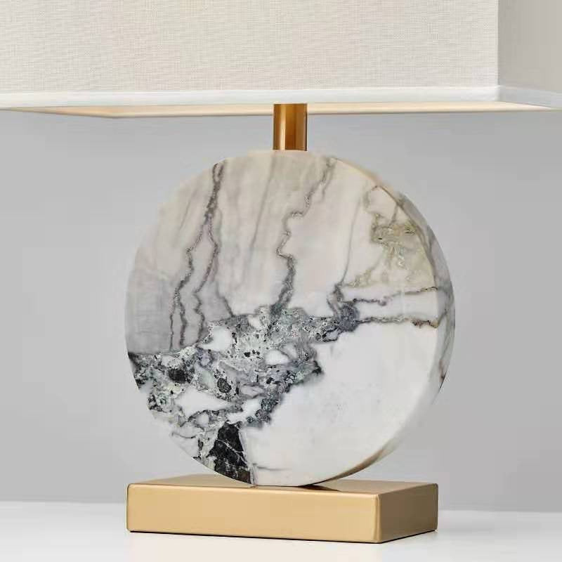 Marble Texture Table Lamp