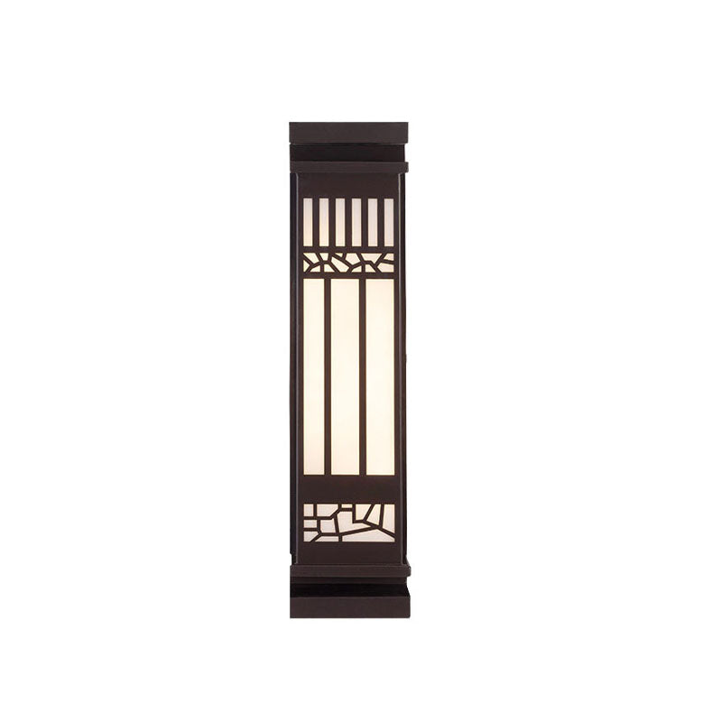 Imitation Marble Rectangular Outdoor Light
