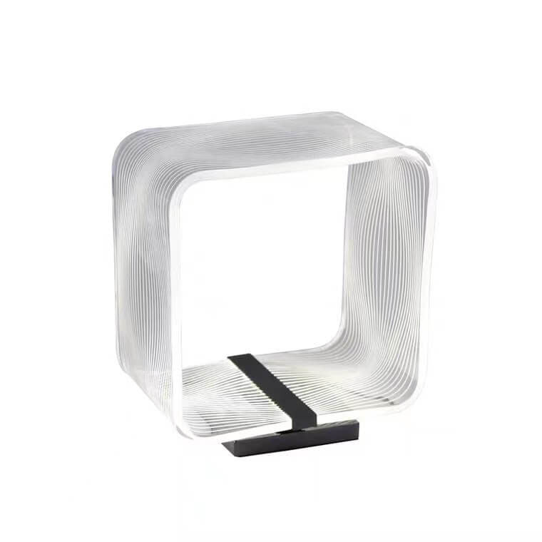 Square Ring Acrylic Decorative Table Lamp