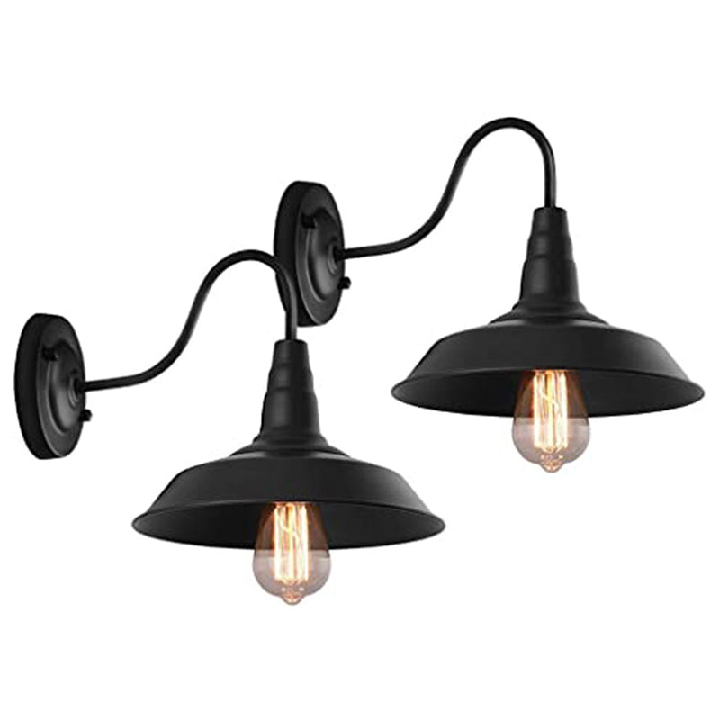 Iron Round Dining Room Wall Lamp