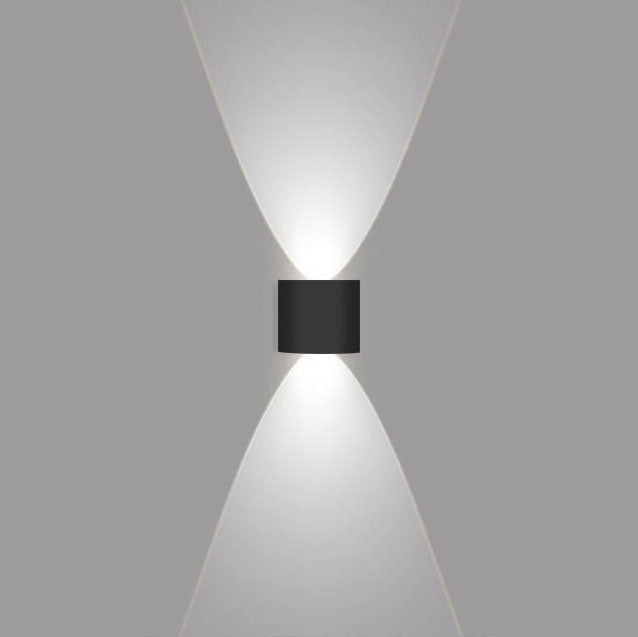 Black Aluminum Patio Outdoor Light