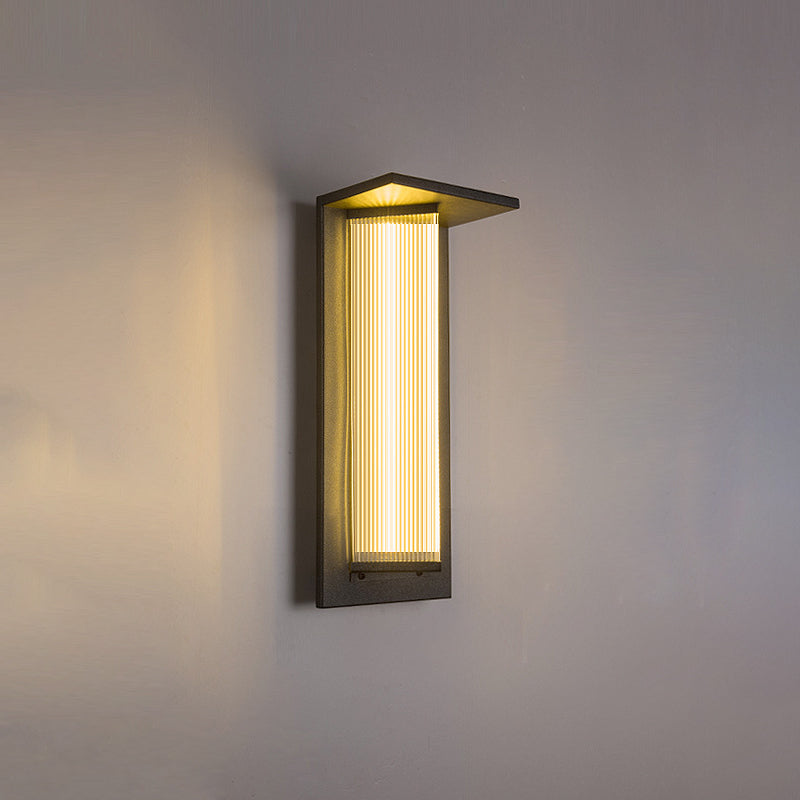 Stainless Steel Acrylic Patio Outdoor Light