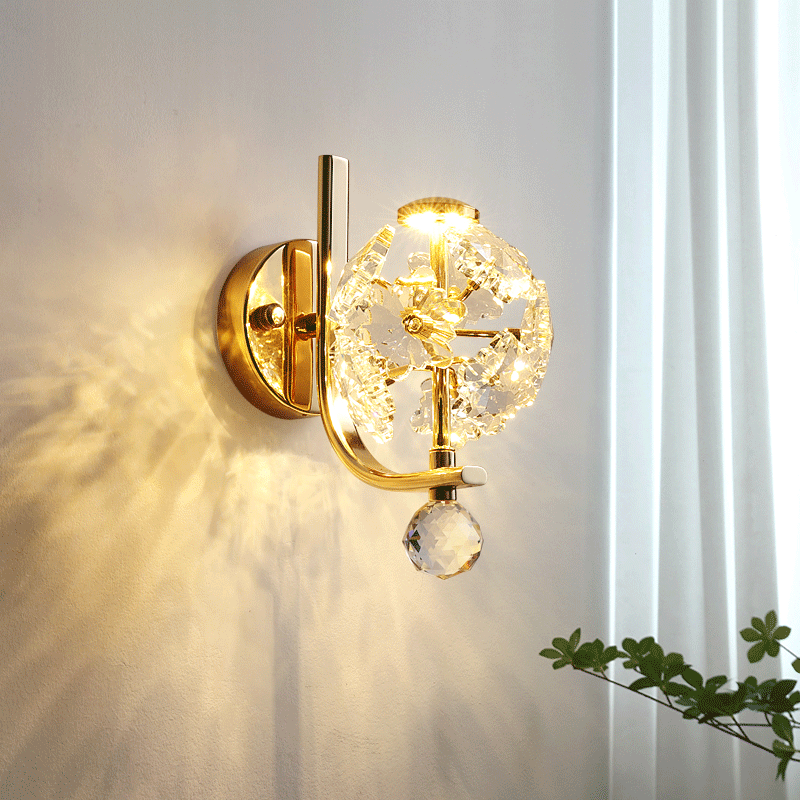 Metal Iron Stainless Steel Wall Lamp