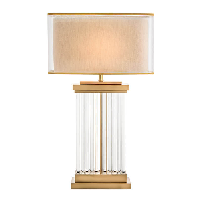 Square Hardware Table Lamp