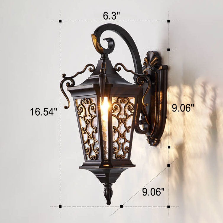 Iron Indoor Outdoor Light