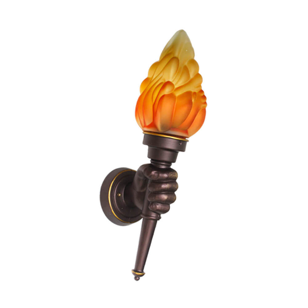 Creative Vintage Torch Wall Lamp