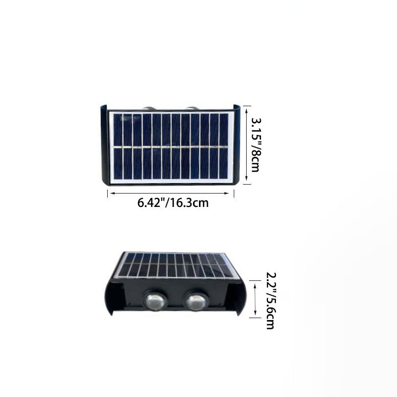 Rectangular ABS PMMA Patio Outdoor Light