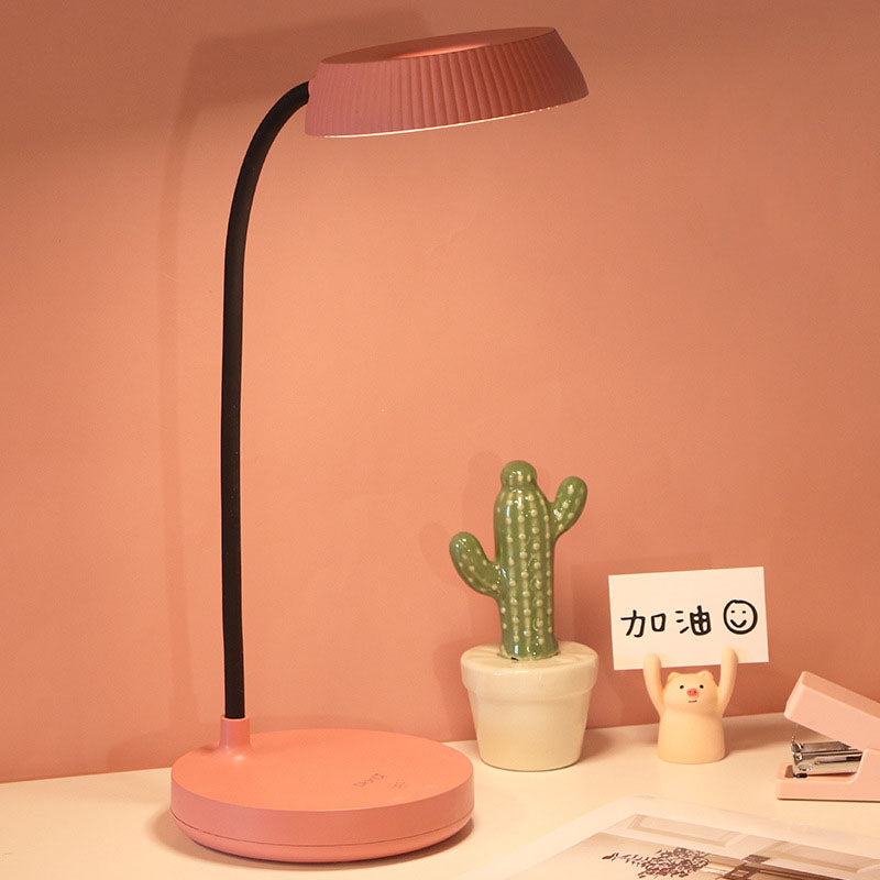 Round Plate Touch Eye Table Lamp