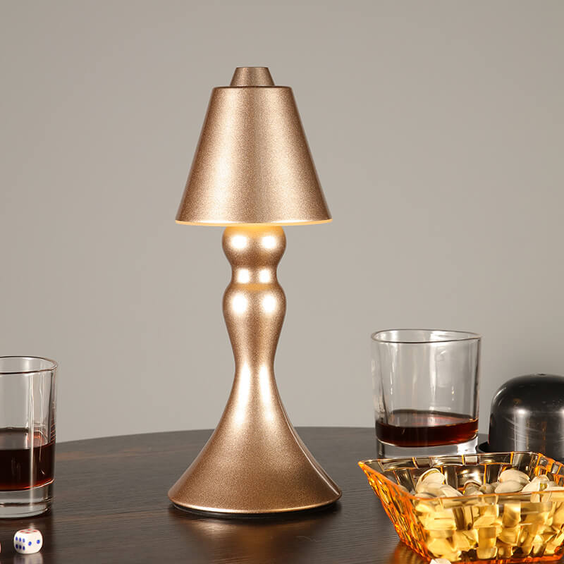 Metal Rechargeable Table Lamp
