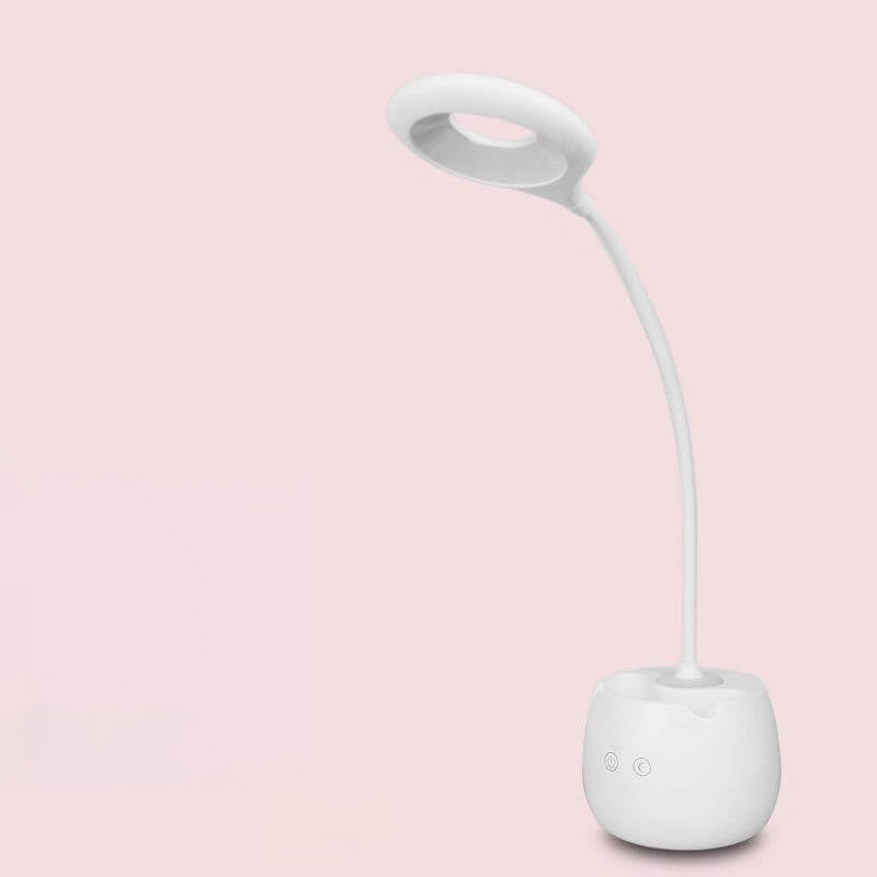 White Touch Rechargeable Pen Table Lamp