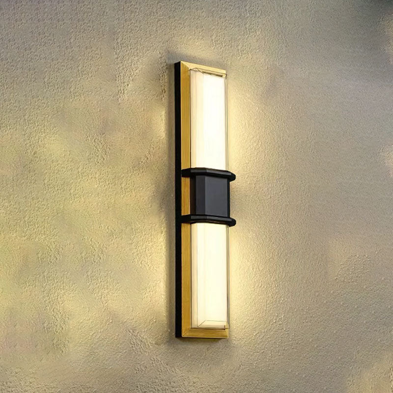 Aluminum Cubic Acrylic Garden Outdoor Light