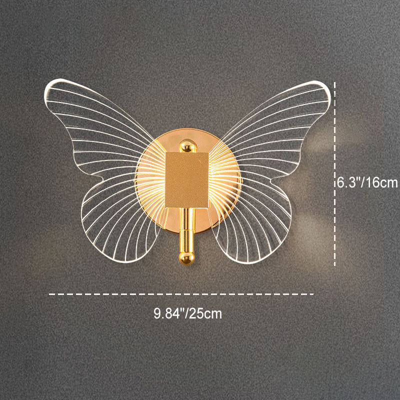 Butterfly Acrylic Wall Lamp