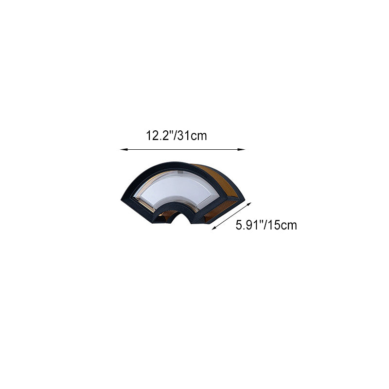 Aluminum Square PC Patio Outdoor Light
